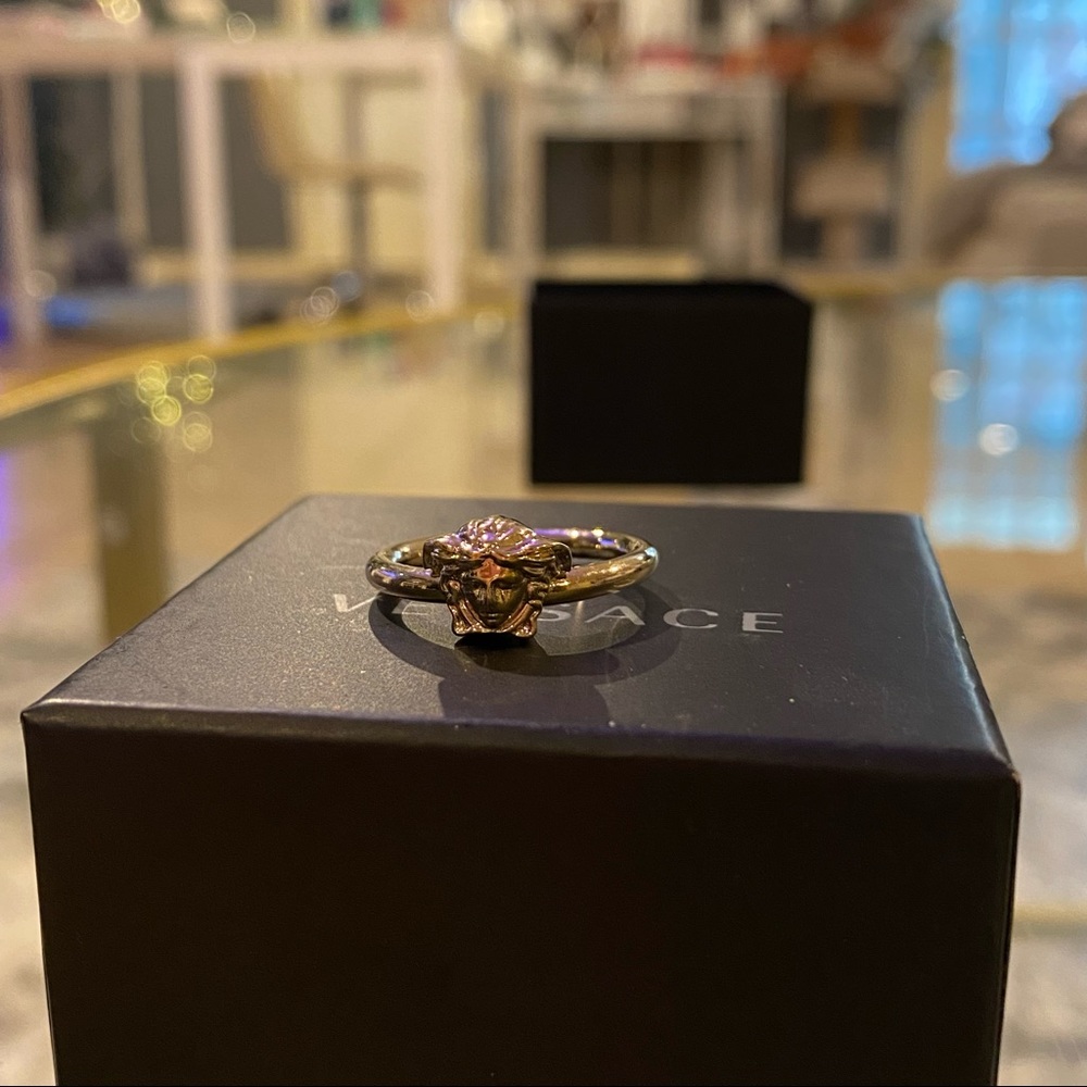 Versace Authentic Gold Medusa Ring!